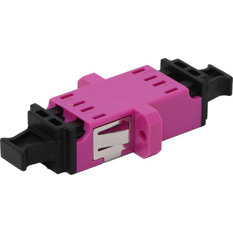 EXCEL LC DUPLEX ADAPTOR MULTIMODE-VIOLET