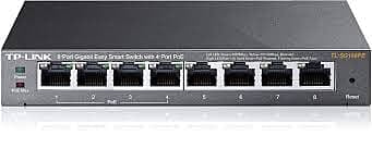 Switch 8-Port Gigabit Easy Smart Switch w/ 4port POE